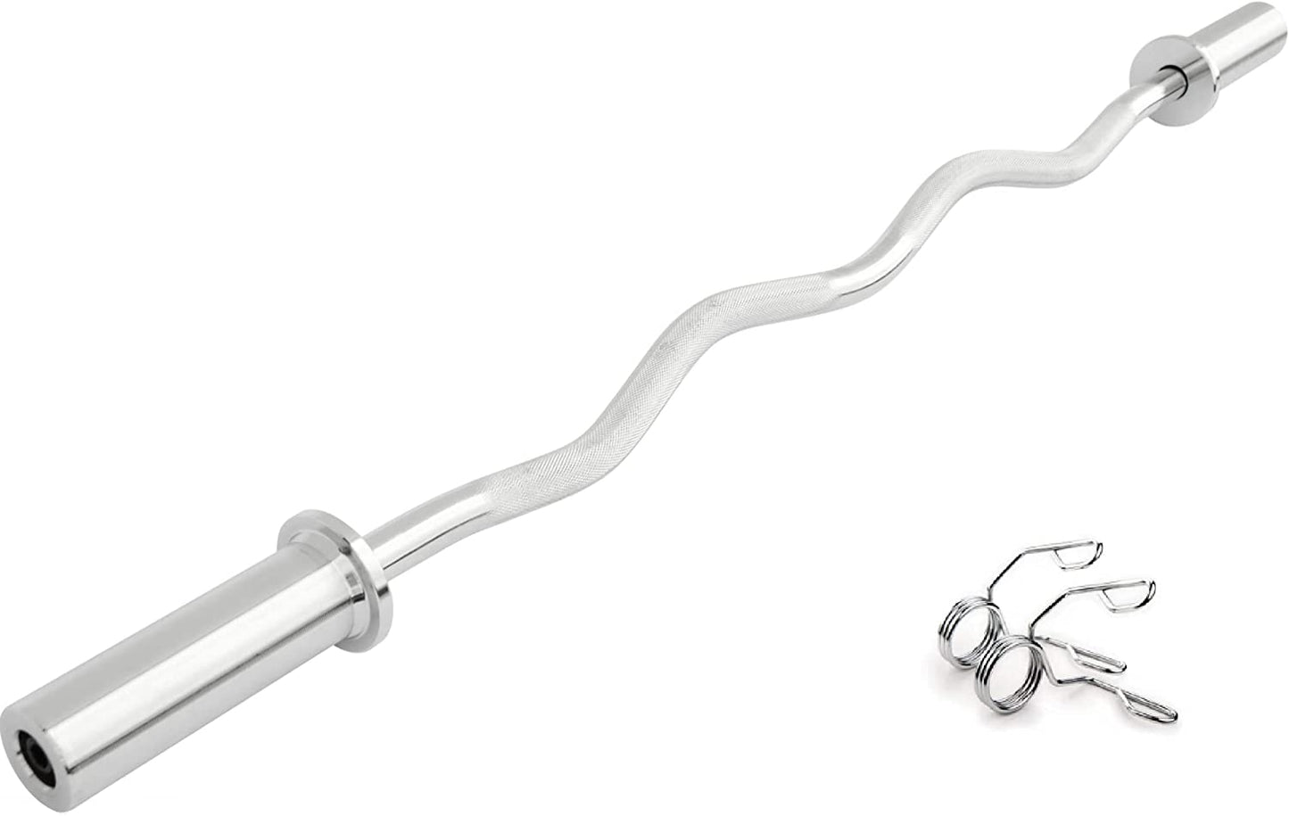 (25mm) EZ Curl Bar (330LBS Rated)