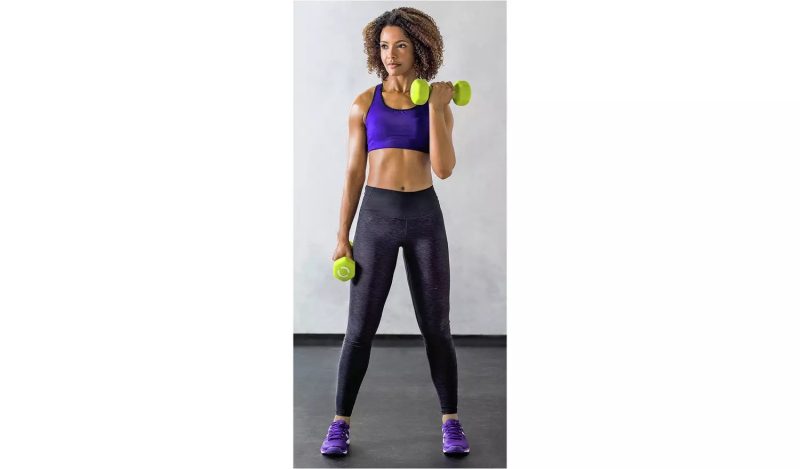 Opti Neoprene Dumbbell Set – 2 x 4kg