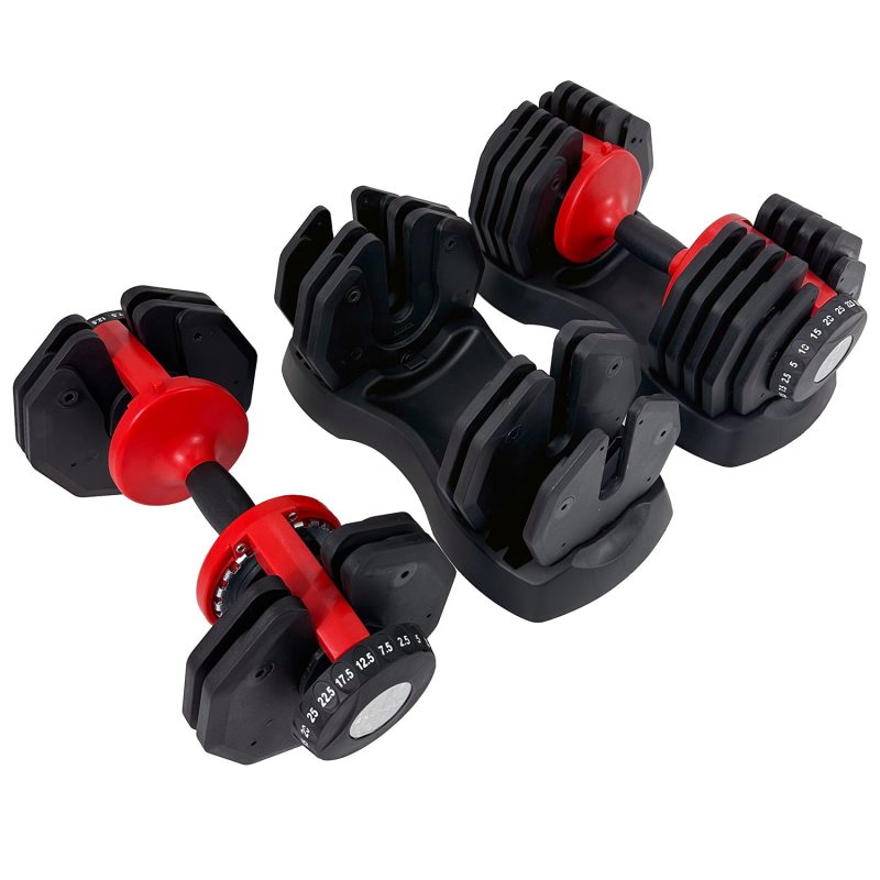 25kg Adjustable Dumbbells (Pair)