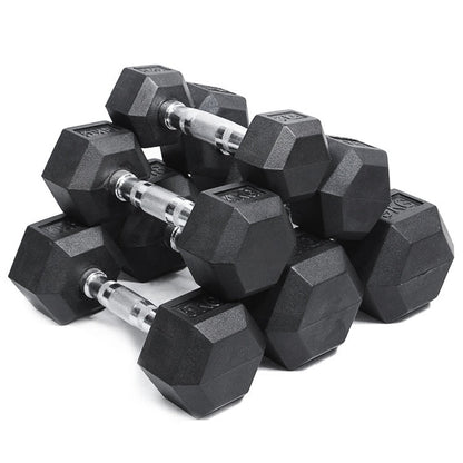 Dumbbell Set With Storage Stand for Complete Hex Dumbbells