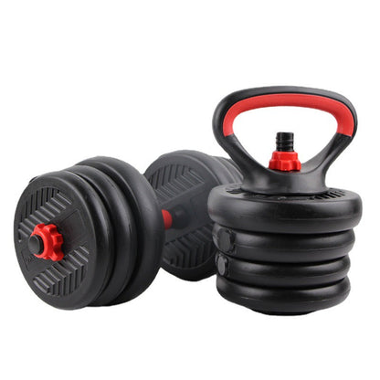 30KG and 40KG SET Adjustable 6 in 1 Dumbbell Barbell Kettlebell Push-Up Set