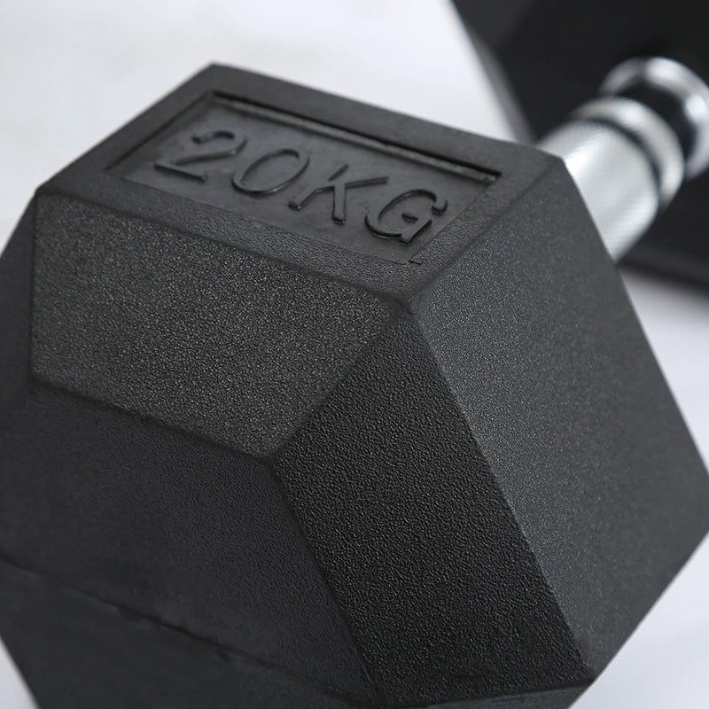 Dumbbell Set With Storage Stand for Complete Hex Dumbbells