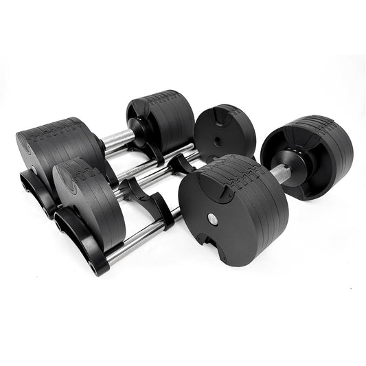 32kg Adjustable Dumbbells (Pair) – 4kg Increment