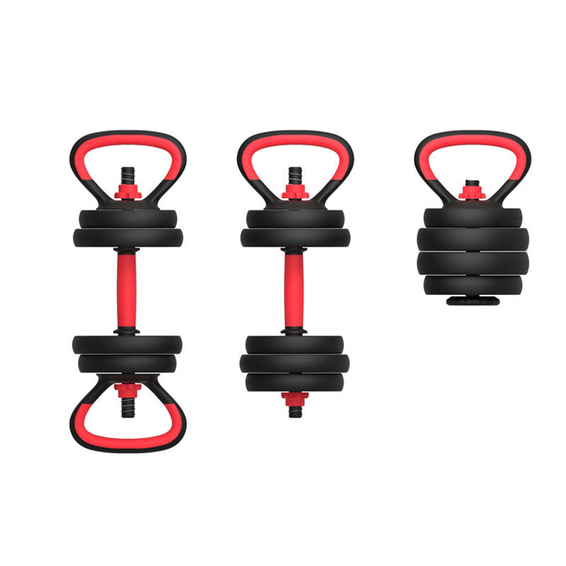 30KG and 40KG SET Adjustable 6 in 1 Dumbbell Barbell Kettlebell Push-Up Set