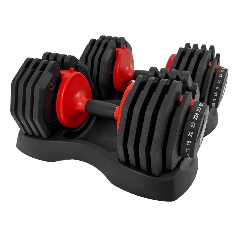 25kg Adjustable Dumbbells (Pair)